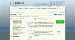 Desktop Screenshot of itsamples.com